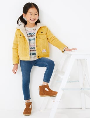 Veste en velours c&ocirc;tel&eacute; 100&nbsp;% coton (du 3&nbsp;mois au 7&nbsp;ans)