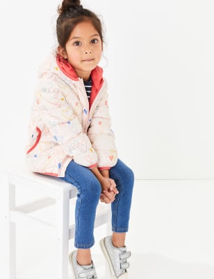 Manteau l&eacute;g&egrave;rement matelass&eacute; avec imprim&eacute; (du 3&nbsp;mois au 7&nbsp;ans)