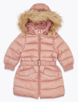 marks and spencer girls coats