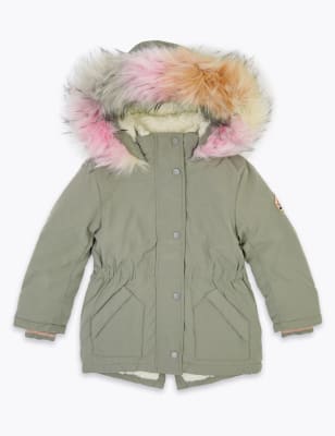 childrens winter coats marks and spencer
