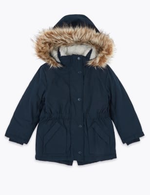 marks and spencers girls coats