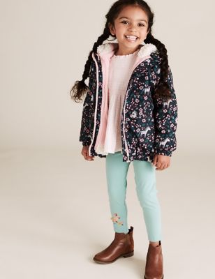 marks and spencer girls coats