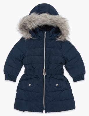 m & s girls coats