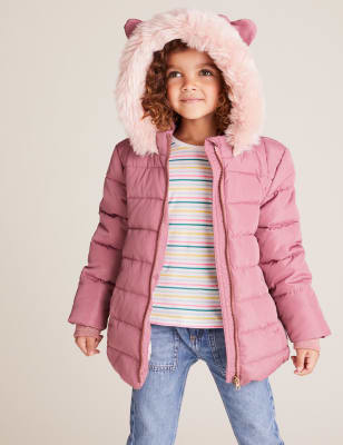 m&s girls coats