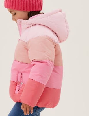 

Girls M&S Collection Stormwear™ Padded Coat (2-7 Yrs) - Pink, Pink