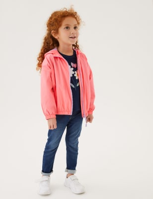 

Girls M&S Collection Lightweight Windbreaker (2 - 7 Yrs) - Coral, Coral