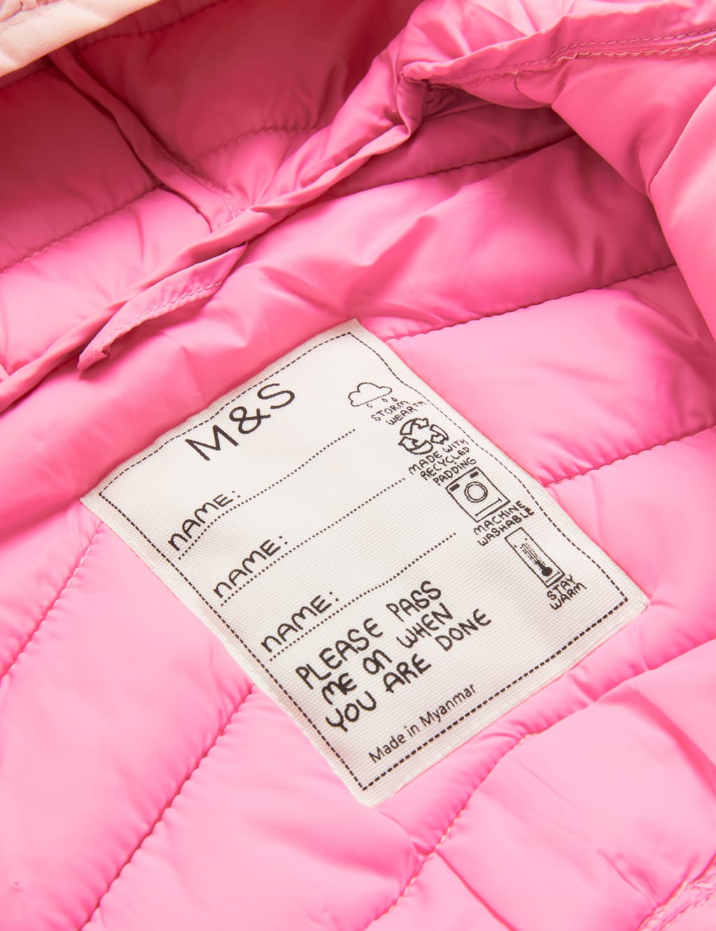 Stormwear™ Lightweight Padded Coat (2-7 Yrs) image 5