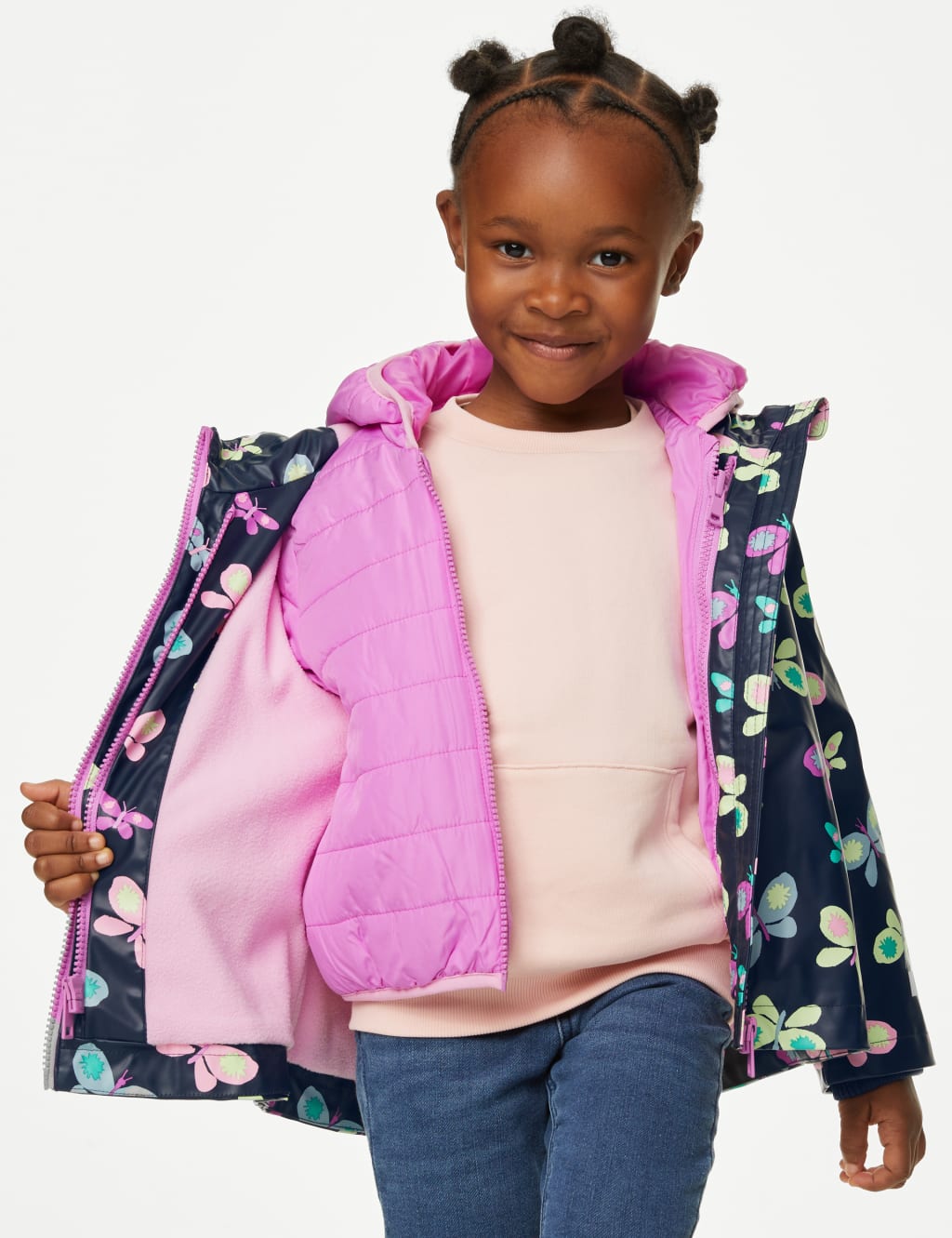 3-in-1 Stormwear™ Butterfly Fisherman Coat (2-7 Yrs) image 3