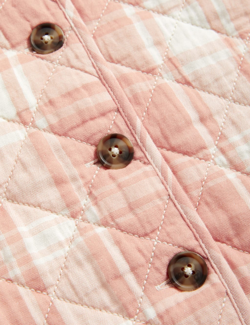 Cotton Rich Checked Jacket (2-8 Yrs) image 7