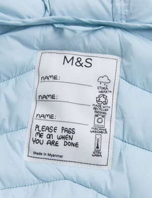 

M&S Collection Abrigo acolchado ligero floral con Stormwear™ (2-7 años) - Multi, Multi
