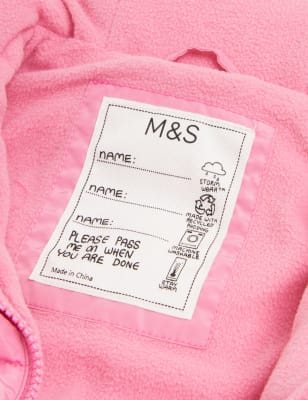 

Girls M&S Collection Stormwear™ Padded Snowsuit (2-7 Yrs) - Multi, Multi