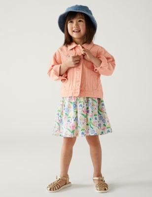 

M&S Collection Chaqueta denim (2-8 años) - Coral, Coral