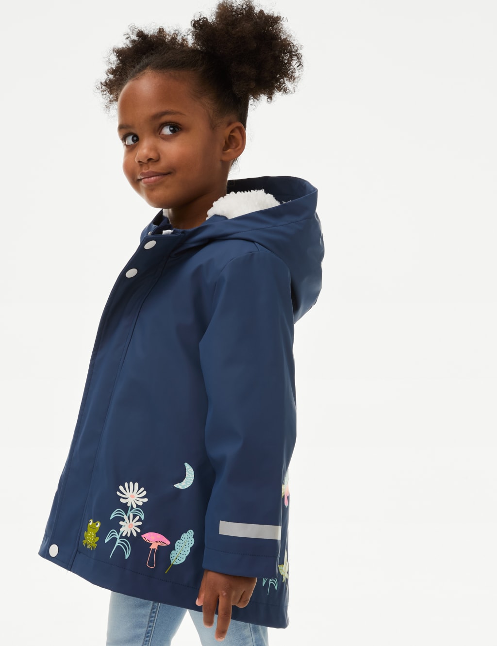 Stormwear™ Floral Hooded Fisherman Coat (2-8 Yrs) image 4