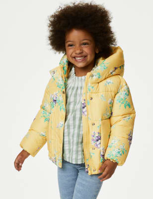 Girls yellow 2025 padded coat