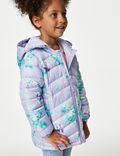 Ελαφρύ φλοράλ παλτό με επένδυση Stormwear™ (2-8 ετών)
