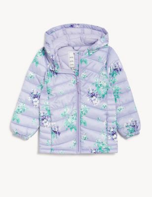 Stormwear™ Lightweight Padded Floral Coat (2-8 Yrs)