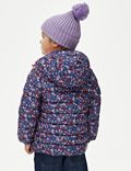 Leichte, wattierte Stormwear™-Jacke mit Blumenmuster (2–8 Jahre)