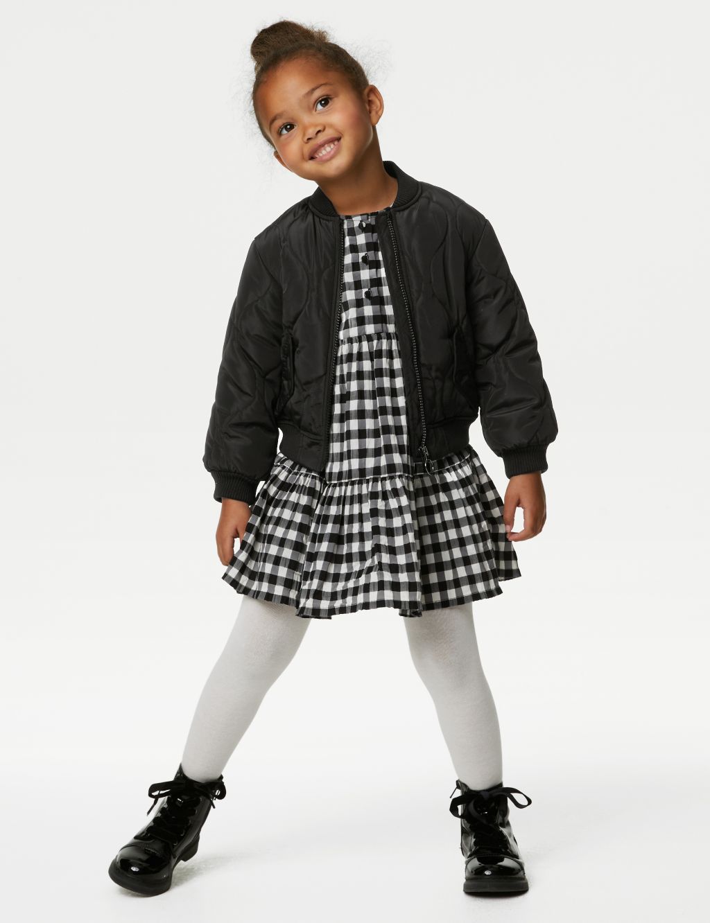 Mini Me Quilted Bomber (2-8 Yrs) image 3