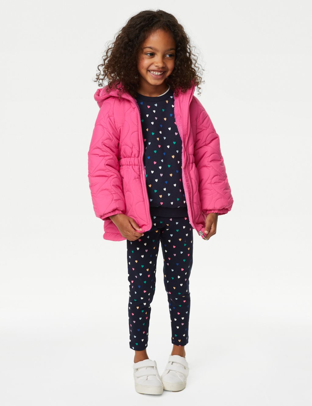 Quilted Padded Coat (2-8 Yrs) image 3