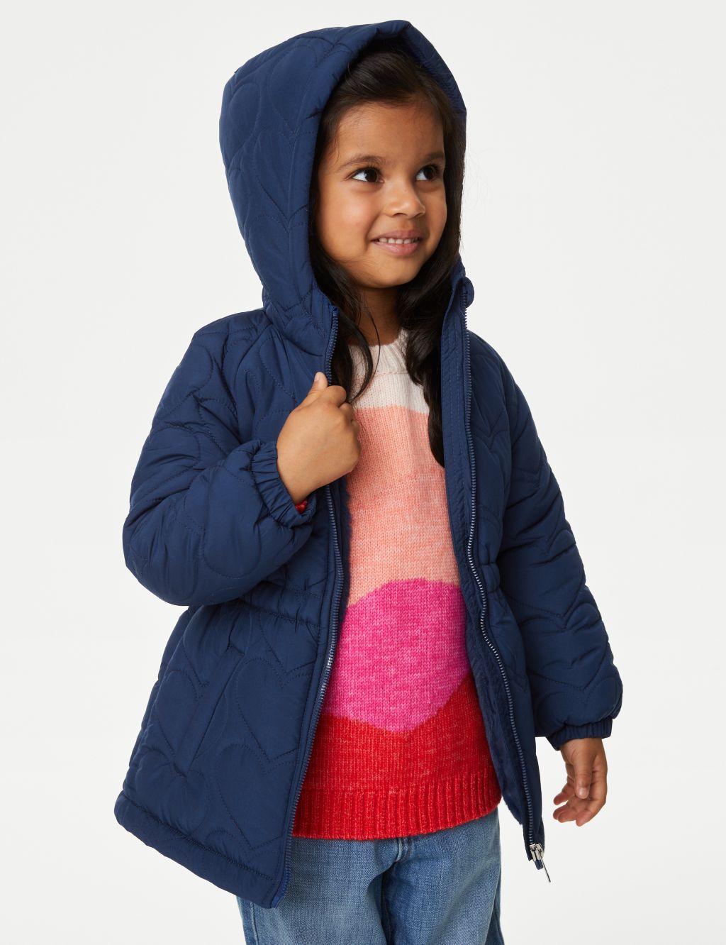 Quilted Padded Coat (2-8 Yrs) image 3