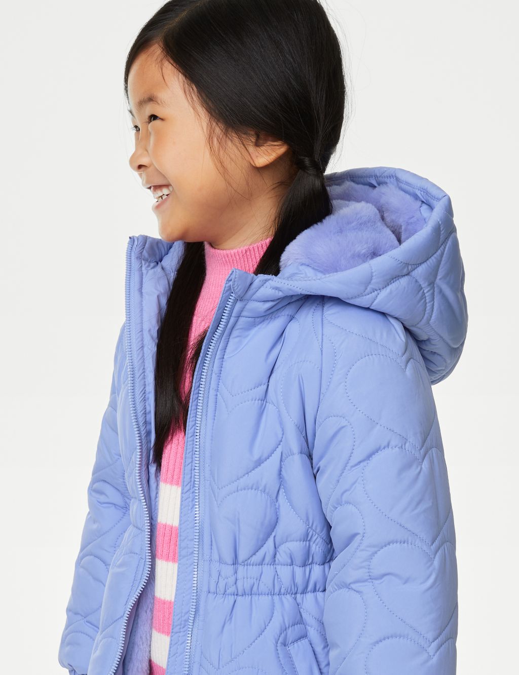 Quilted Padded Coat (2-8 Yrs) image 4
