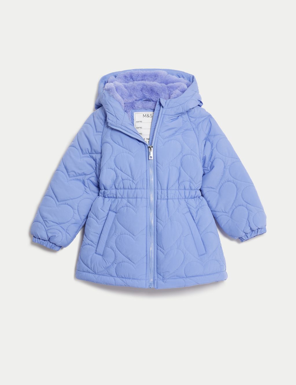Quilted Padded Coat (2-8 Yrs) image 2