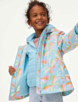 Manteau style pêcheur, à motif papillon (du 2 au 8&nbsp;ans)