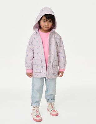 Pure Cotton Hooded Parka (2-8 Yrs) - FR
