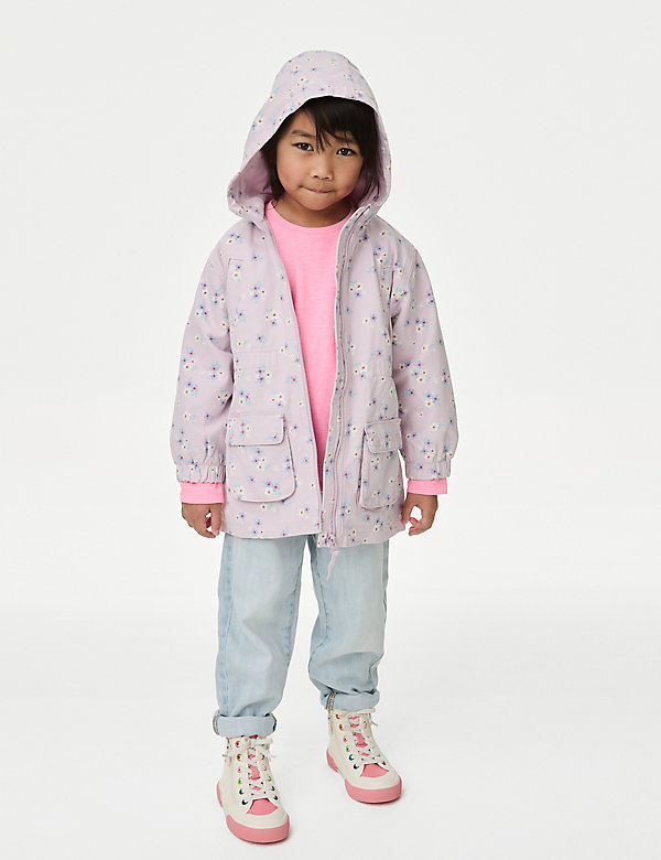 Pure Cotton Hooded Parka (2-8 Yrs) - CY