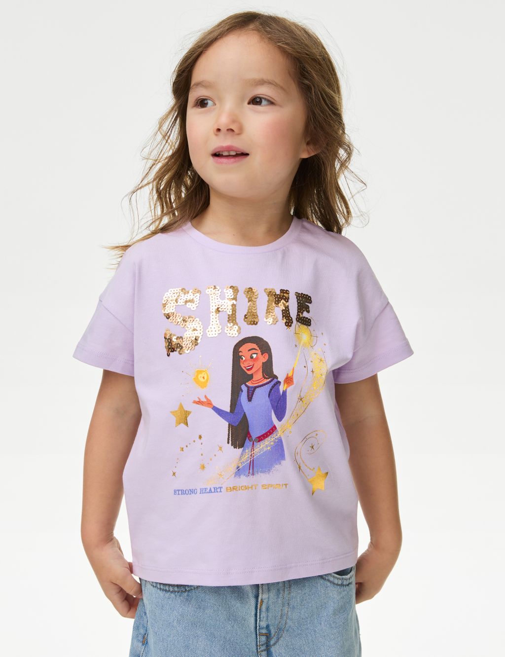 Pure Cotton Disney Princess™ Wish T-Shirt (2-8 Yrs)