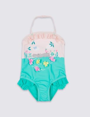 Swimsuit with Sun Safe UPF50+ (3 Months - 7 Years) | M&S