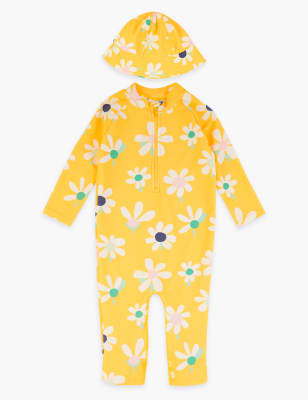 sunsafe suit and hat set