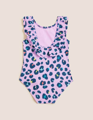 

M&S Collection Bañador de leopardo (2-7 años) - Lilac, Lilac