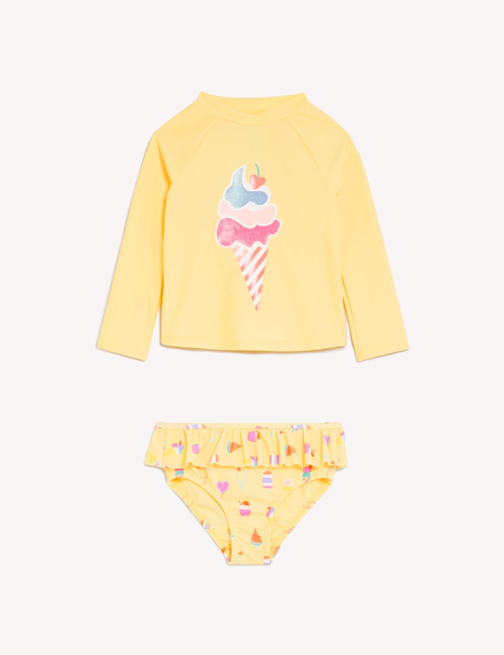 2pc Ice Cream Swim Set (2-8 Yrs) image 1