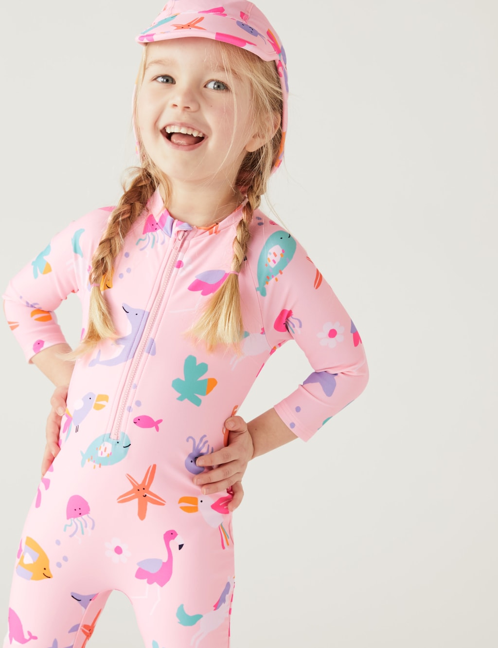 2pc Sea Life Swim Set (2-8 Yrs) image 1