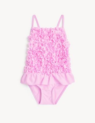 

Girls M&S Collection Floral Swimsuit (2-8 Yrs) - Pink, Pink