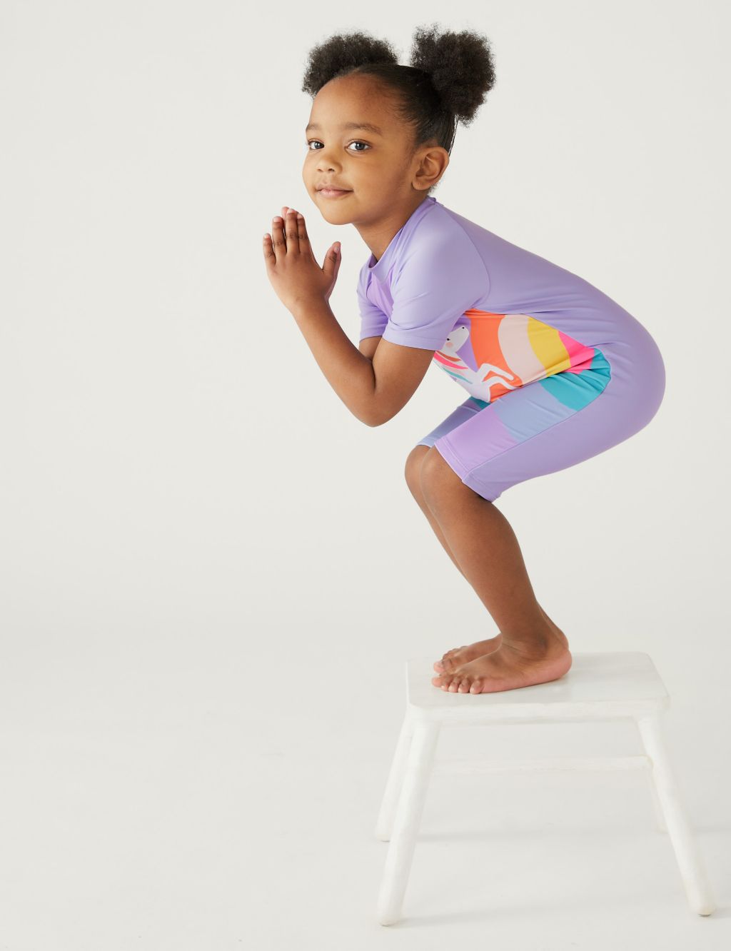 Unicorn Long Sleeve All In One (2-8 Yrs) image 2