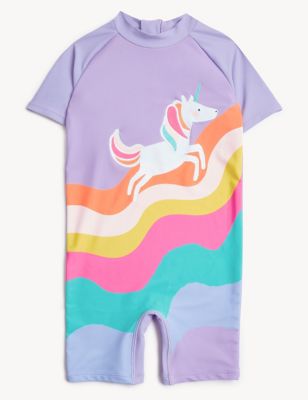 Unicorn Long Sleeve All In One (2-8 Yrs)