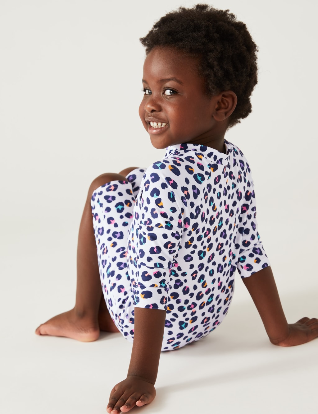 Leopard Print All In One (2-8 Yrs) image 3