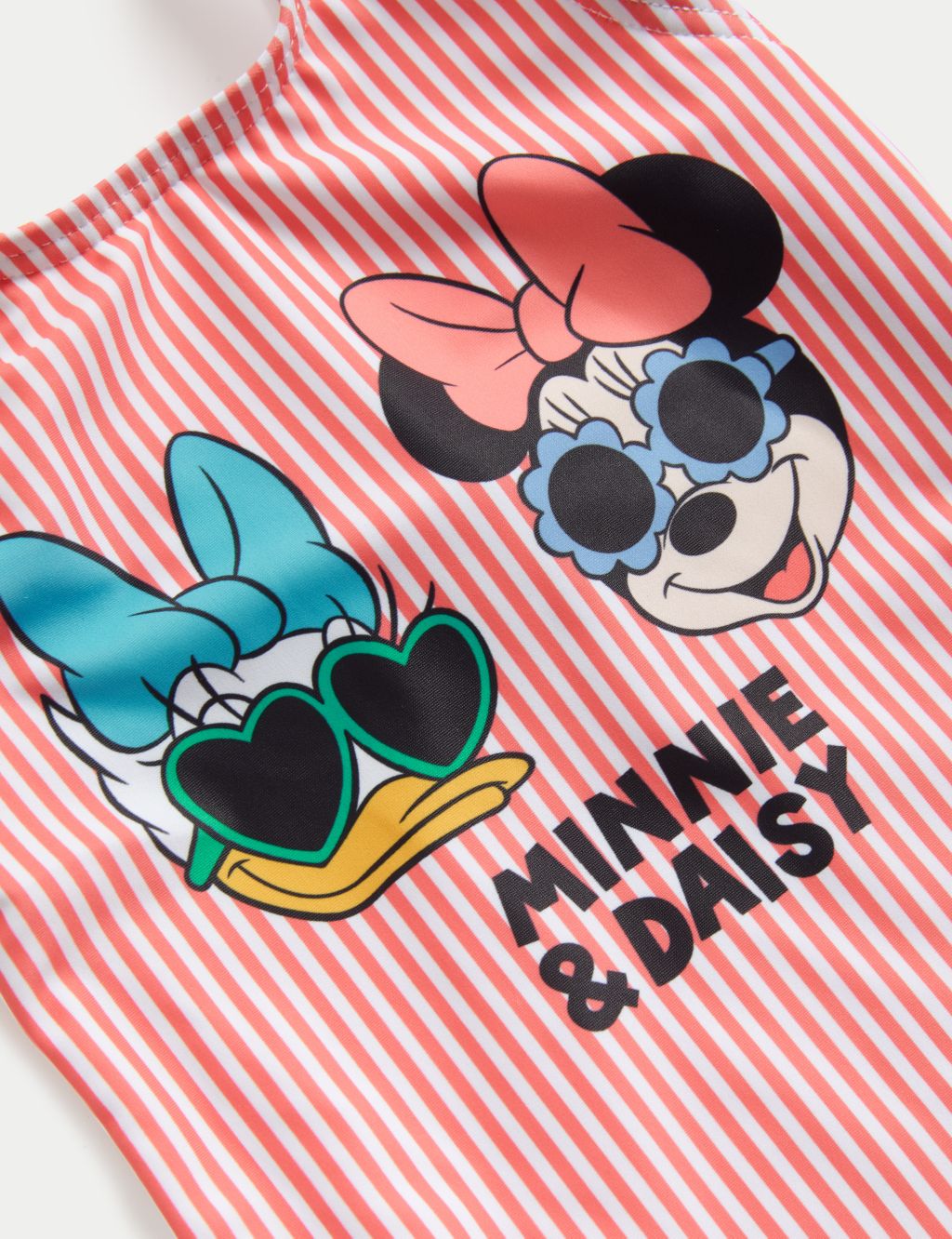 Minnie Mouse™ Striped Swimsuit (2-8 Yrs) image 3