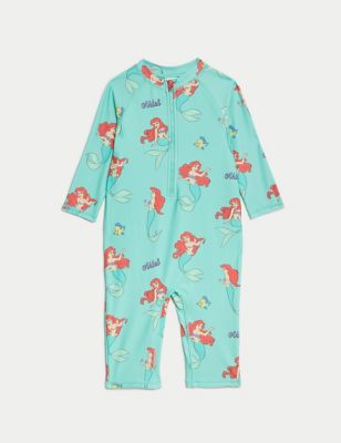 The Little Mermaid™ All In One Swimsuit (2-8 Yrs)  - NZ