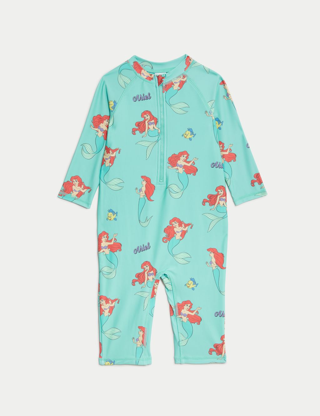 The Little Mermaid™ All In One Swimsuit (2-8 Yrs)