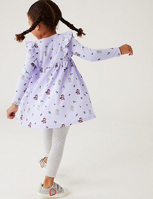 Φόρεμα Disney Frozen™ από 100% βαμβάκι (2-10 ετών) - GR