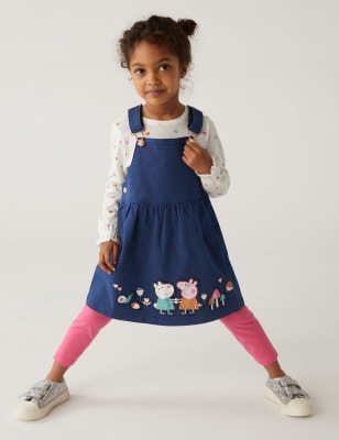 Peppa pig 2025 pinafore dress