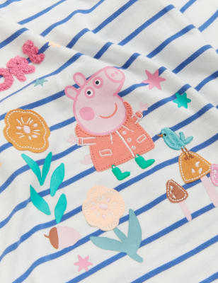 

Girls M&S Collection Pure Cotton Peppa Pig™ Top (2-7 Yrs) - White, White