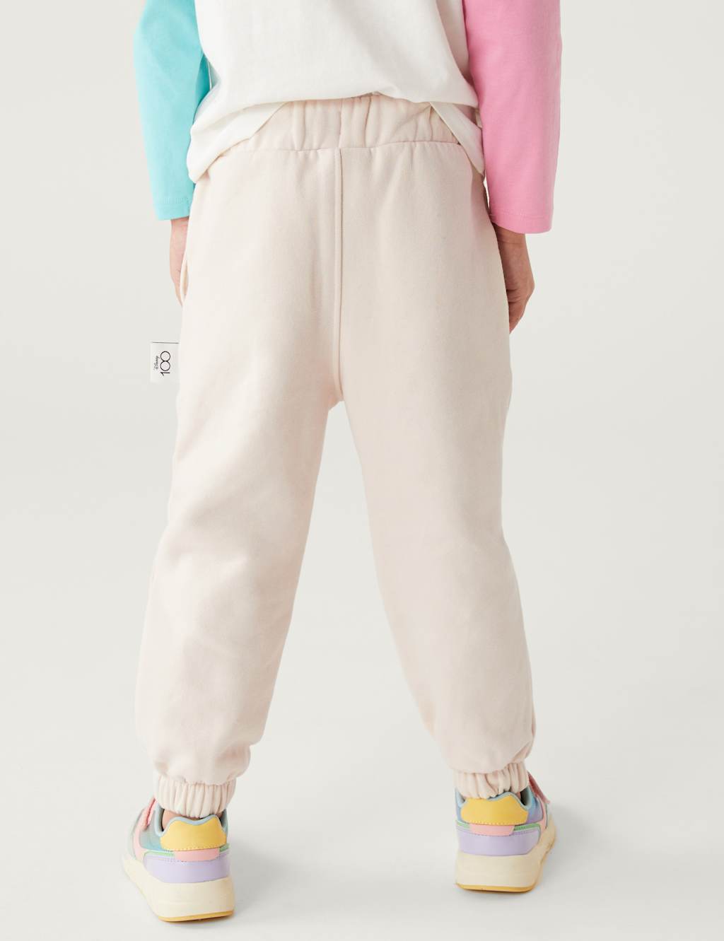 Cotton Rich Minnie Mouse™ Joggers (2-8 Yrs) image 5