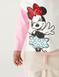 Pure Cotton Minnie Mouse™ Top (2-8 Yrs)