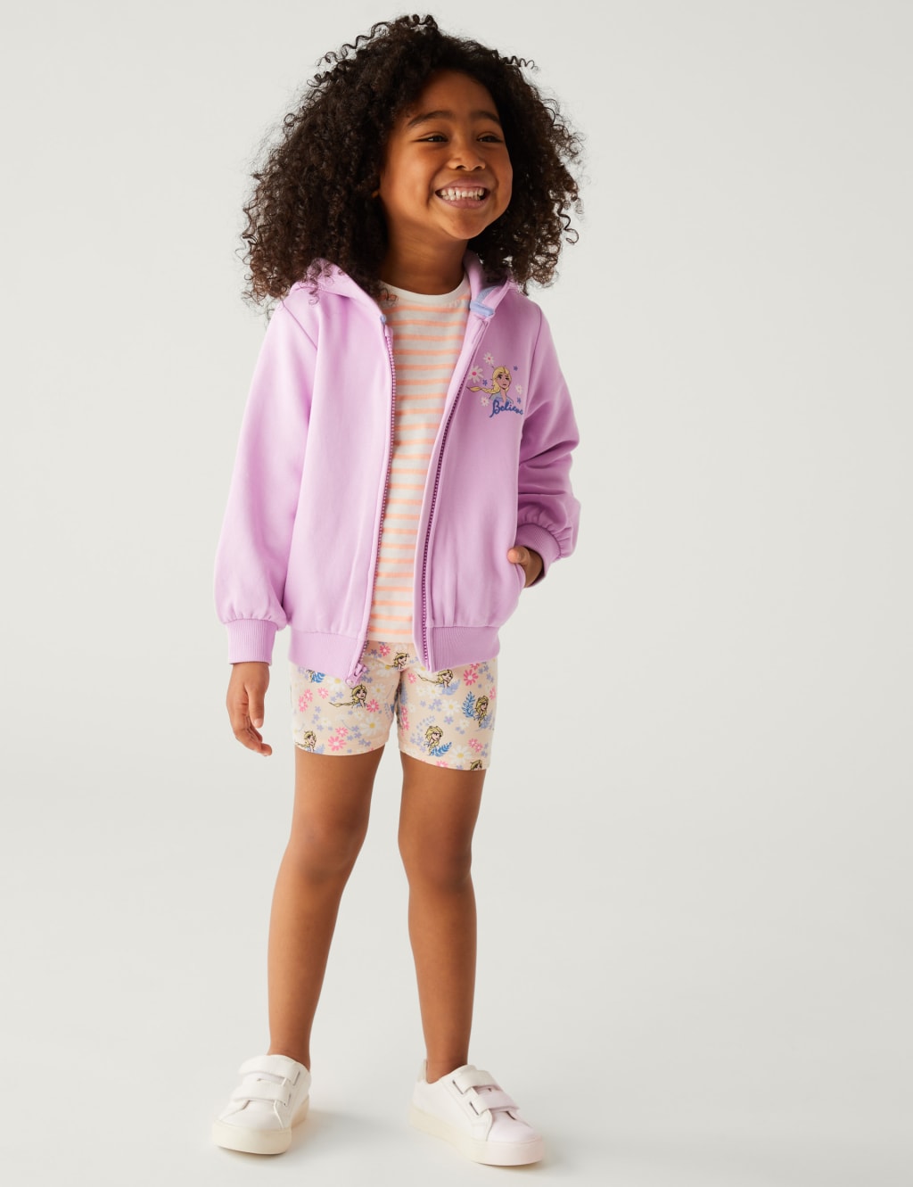 Cotton Rich Disney Frozen™ Hoodie (2-10 Yrs) image 3