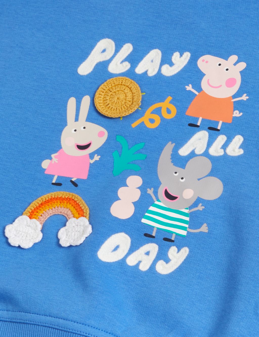 Cotton Rich Peppa Pig™ Sweatshirt (2-8 Yrs) image 4
