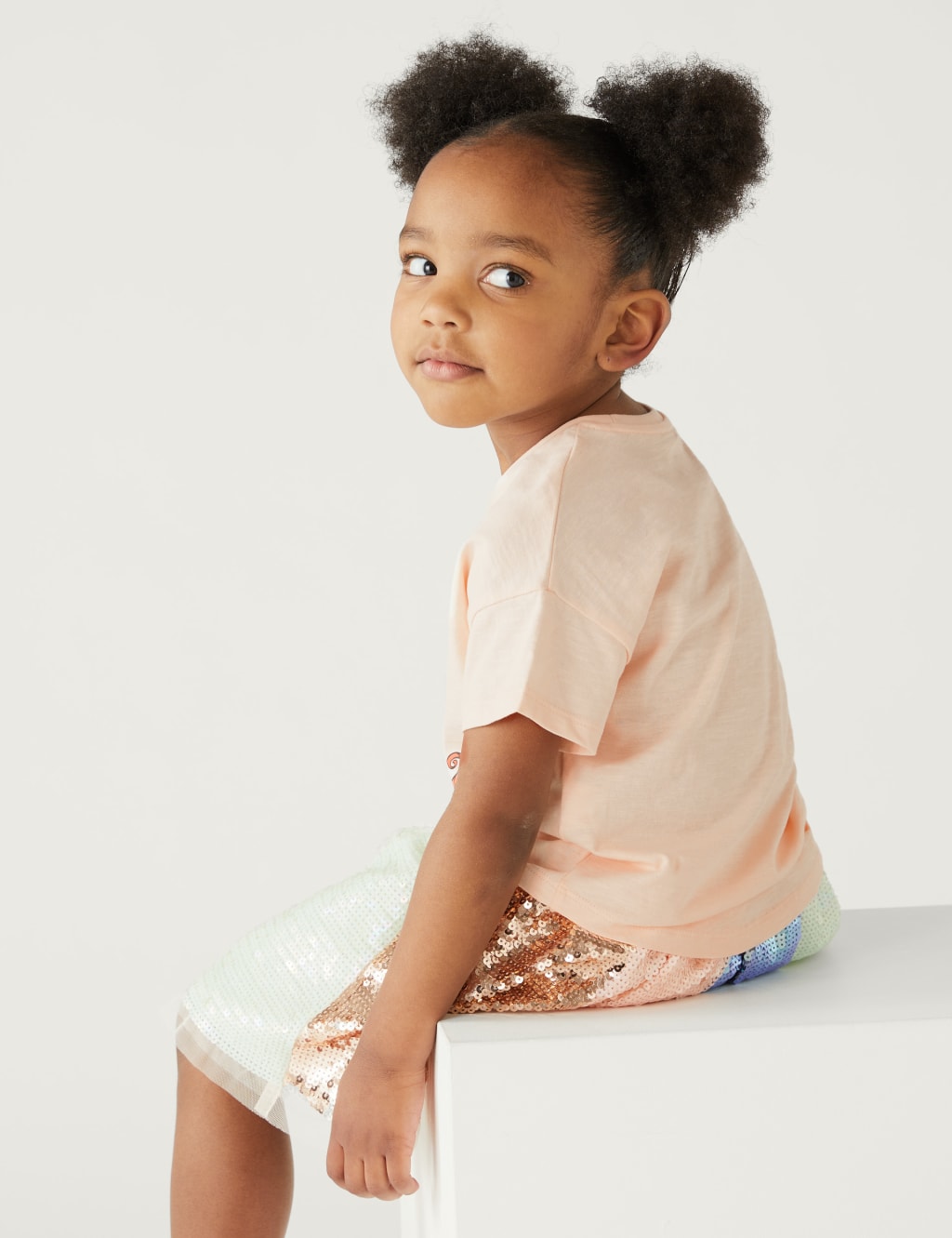 Pure Cotton Disney Princess™ T-Shirt (2-8 Yrs) image 3